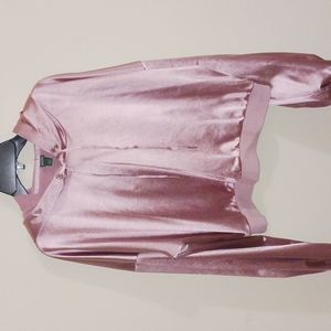 Satin sweater
